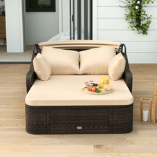 Patio PE Rattan Daybed  product image