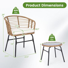 Patio Furniture Set (3-Pieces) product image