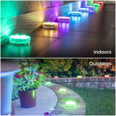 Multicolor Accent Submersible Waterproof LED Light (4-Pack) product image