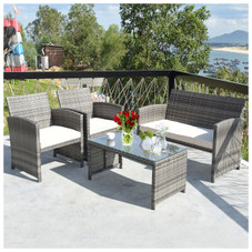 Patio Rattan Furniture Set (8 Pieces) product image