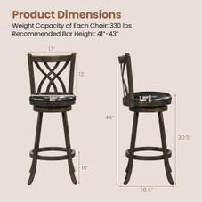 Swivel Bar Stools (Set of 2 or 4) product image