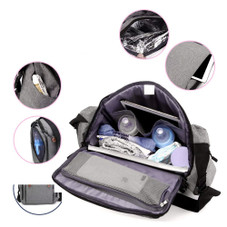 2-in-1 Large Baby Diaper Caddy Organizer and Booster Seat product image