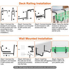 Adjustable Window Box Bracket (4-Pack) product image