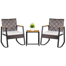 Outdoor Rocking Chair Set (3 Pieces) product image