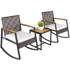 Outdoor Rocking Chair Set (3 Pieces) product image