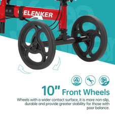 Elenker Steerable Deluxe Medical Knee Scooter product image
