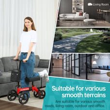 Elenker Steerable Deluxe Medical Knee Scooter product image