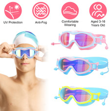 Kids' Swim Goggles with Ear Plugs product image