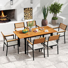 Stackable Patio Dining Chairs (Set of 6) product image