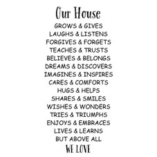 "Our House" Wall Art Print product image