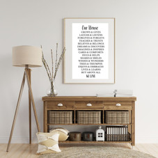 "Our House" Wall Art Print product image