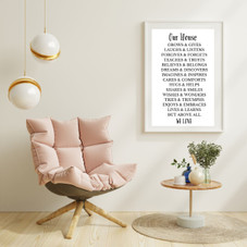 "Our House" Wall Art Print product image