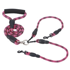 Heavy-Duty No-Tangle Dog Leash with Double Leads product image