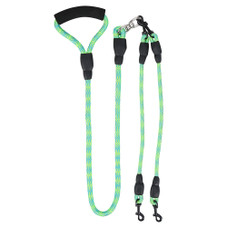 Heavy-Duty No-Tangle Dog Leash with Double Leads product image