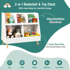 5-Cube Kids' Bookshelf and Toy Organizer  product image