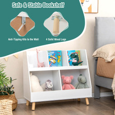 5-Cube Kids' Bookshelf and Toy Organizer  product image