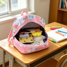 Dinosaur and Unicorn Print Small Daypack for Kids product image