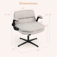 Criss Cross Chair with Flip-up Arms  product image