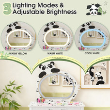 Kids' Dressing Table Set with LED Backlit product image