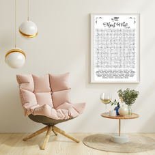 'All About Wine' Find a Word Print product image