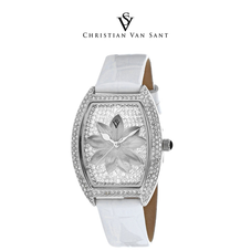 Christian Van Sant Women's Lotus White Dial Watch product image