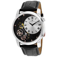 Christian Van Sant Men's Sprocket Auto-Quartz Silver Dial Watch product image
