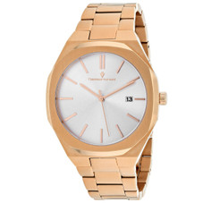 Christian Van Sant Men's Octavius Slim Silver Dial Watch product image