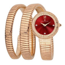 Christian Van Sant Women's Naga Red Dial Watch product image