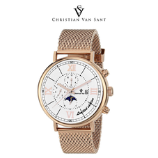 Christian Van Sant Men's Somptueuse LTD White Dial Watch product image