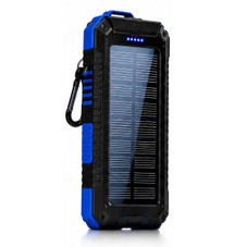 Solar Power Bank with Flashlight and Compass product image