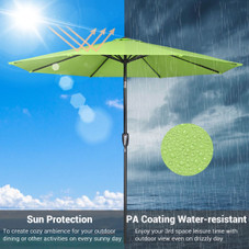9-Foot Outdoor Table Patio Umbrella with Crank and Tilt  product image