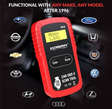 Kobra™ OBD2 Scanner Car Code Reader, Universal Auto Diagnostic Tool product image