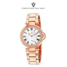 Christian Van Sant Women's Cybele White Mother of Pearl Dial Watch product image