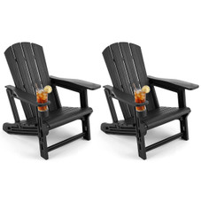 Wood Grain Adirondack Chairs(1- to 4-Pack) product image