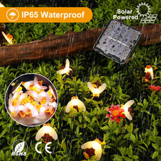 Solarek® LED Solar-Powered String Bee Lights product image