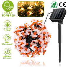 Solarek® LED Solar-Powered String Bee Lights product image