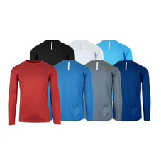 Men's Moisture-Wicking Long Sleeve Performance Tee (1- or 3-Pack) product image