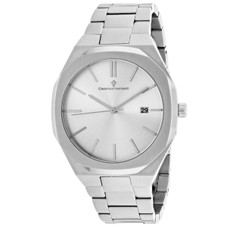 Christian Van Sant Men's Octavius Slim Silver Dial Watch product image