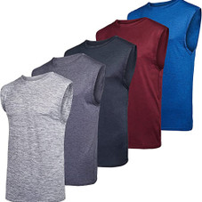 Men's Active Athletic Performance Tank Tops (5-Pack) product image