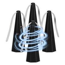Holographic Fly Repellent Fan (4-Pack) product image