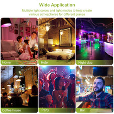 RGB LED Light Bulb with Remote product image