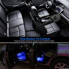 Car Interior Atmosphere LED Lights (4-Pieces) product image