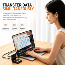5 In 1 Memory Card Reader with Storage Case product image