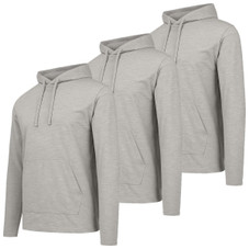Men's Casual Pullover Drawstring Hoodie (3-Pack) product image