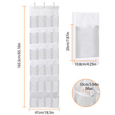 24-Pocket Over-the-Door Shoe Rack product image