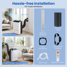 Wi-Fi Enabled Portable Air Conditioner  product image