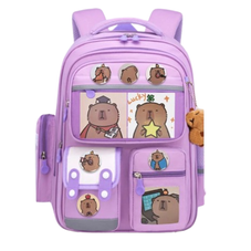 Cute Capybara School Backpack product image