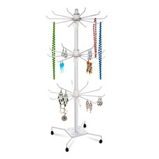 3-Tier 30-Hook Metal Jewelry Rack product image