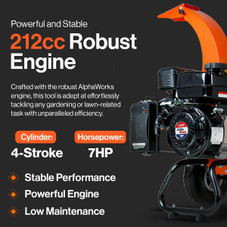 SuperHandy Mini Wood Chipper and Shredder product image