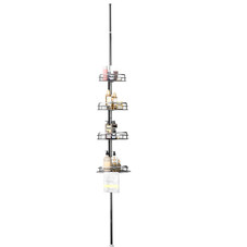 Floor-to-Ceiling Corner Shower Caddy  product image